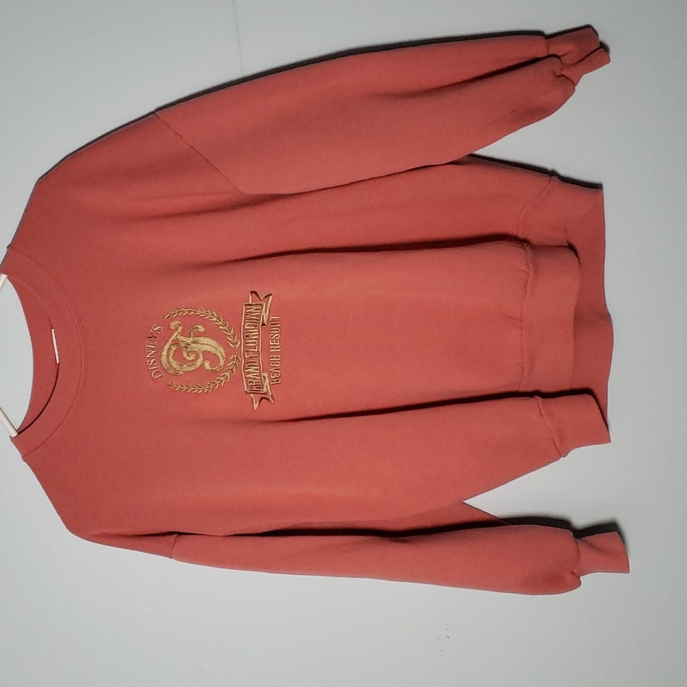 Vintage Walt Disney Grand Floridian Beach Resort sweatshirt woman's size XL